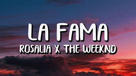 la fama traduction|rosalia lyrics english.